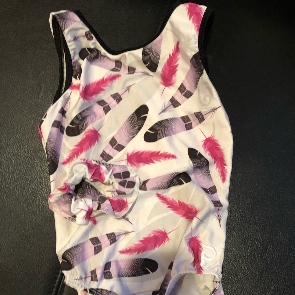 Plum Practicewear  Girl Gymnastics Leotard child L